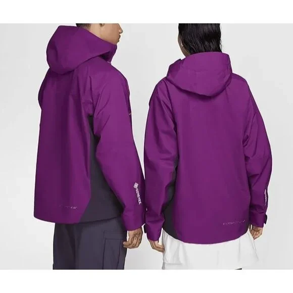 Nike ACG Misery Ridge Storm-FIT ADV GORE-TEX Jacket Size XL Men Berry FV8641-505 - Picture 2 of 12